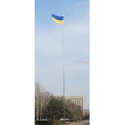 Флаг Украины 7,5х5 метра флажная сетка