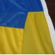 Флаг Украины 7,5х5 метра флажная сетка