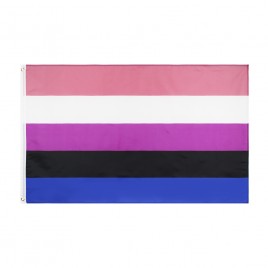 Флаг гендерфлюидов