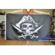 Піратський прапор Веселий Роджер 90х150см