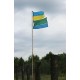 Прапор УТМР українське товариство мисливців і рибалок