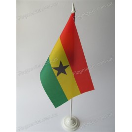 флаг Ганы на подставке