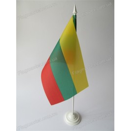прапор Литви на підставці