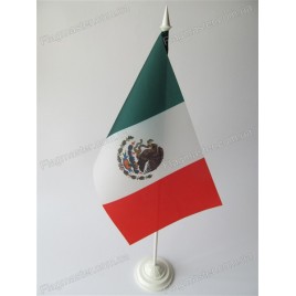 Прапор Мексики на підставці