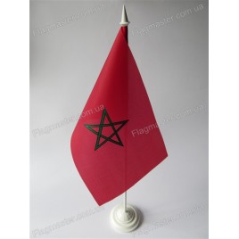 прапор Марокко на підставці
