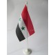 флаг Сирии на подставке