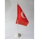 флаг Турции на подставке