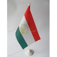 прапор Таджикистану на підставці