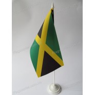 прапор Ямайки на підставці
