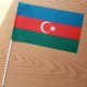 Прапор Азербайджана на паличці