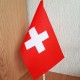 флаг Швейцарии на подставке