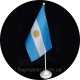 Прапор Аргентини на підставці