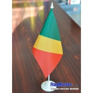 флаг Конго на подставке