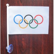 прапор олімпійських ігор на присосці